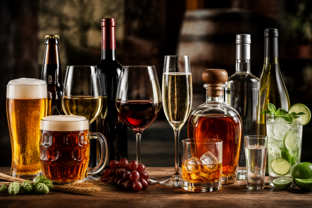 Types of Alcoholic Drinks